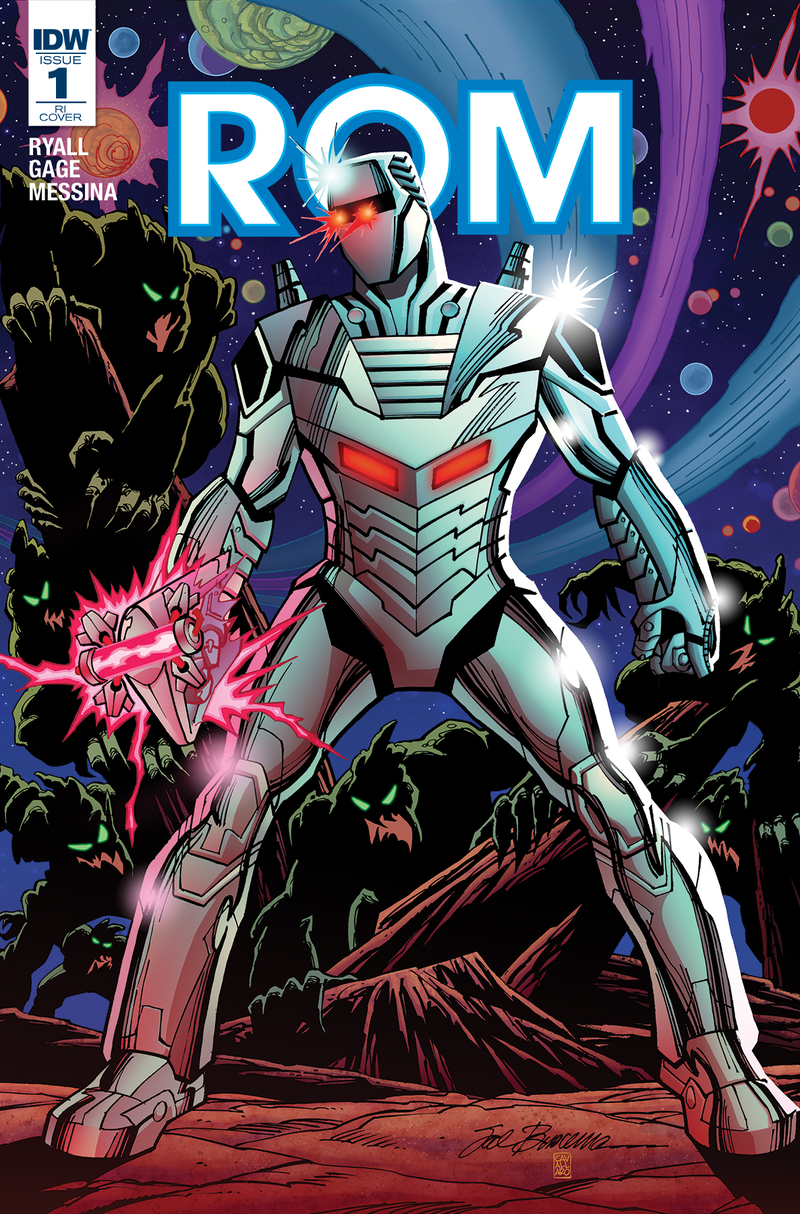 Rom #1 R1 Cover A. Art by Sal Buscema, colors by Mike Cavallaro